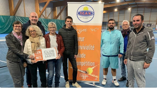 Le TCAV labellisé "Club Tennis Santé"